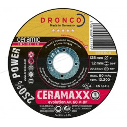 Metallilõikeketas Dronco Ceramaxx 125x1,2x22  AK60V